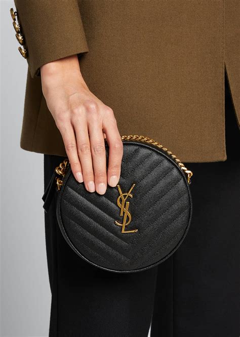 ysl circle purse